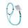 Etui do telefonów 3MK Sznurek do Etui EasyClip Light Blue (black) 5903108568654